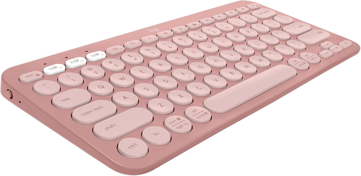 TECLADO LOGITECH ROSADO MULTI DEVICE K380